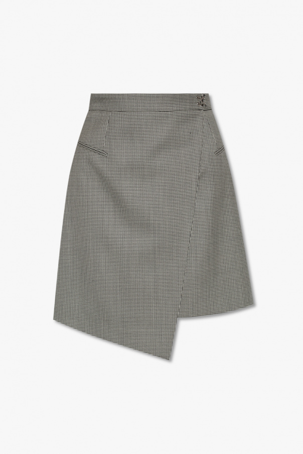Grey Houndstooth skirt Alexander McQueen - 43-180Shops